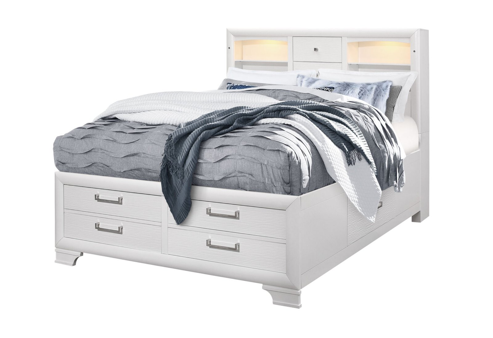 JORDYN WHITE FULL BED - Image 2
