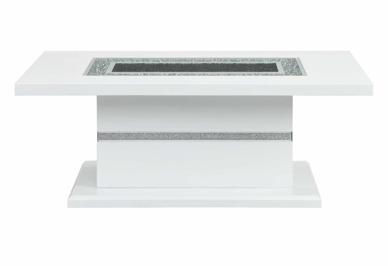 MONACO WHITE COFFEE TABLE