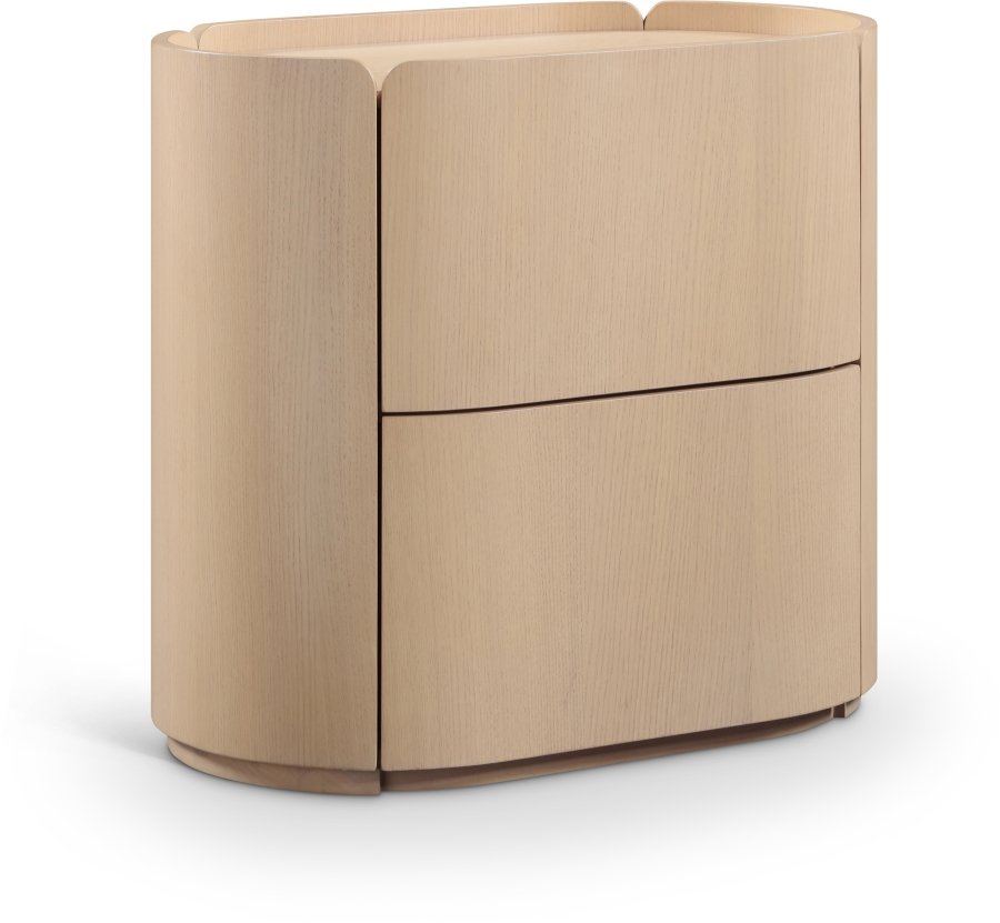 Everett Oak Veneer Night Stand