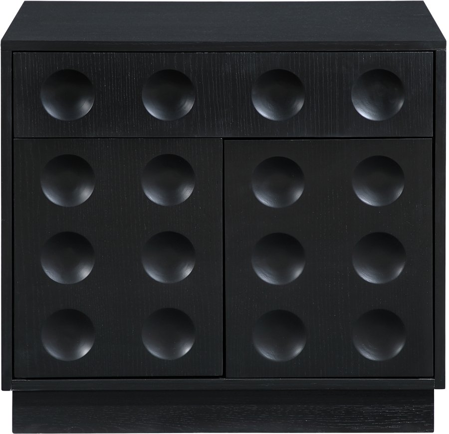 Compass Oak Veneer Nightstand - Image 3