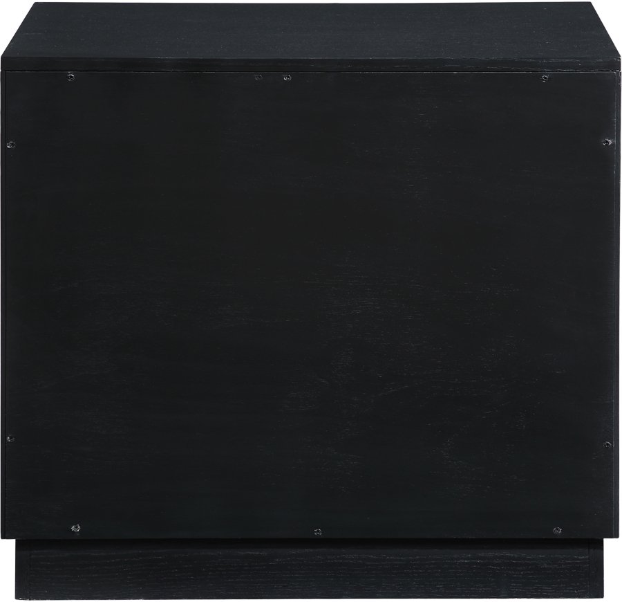 Compass Oak Veneer Nightstand - Image 5
