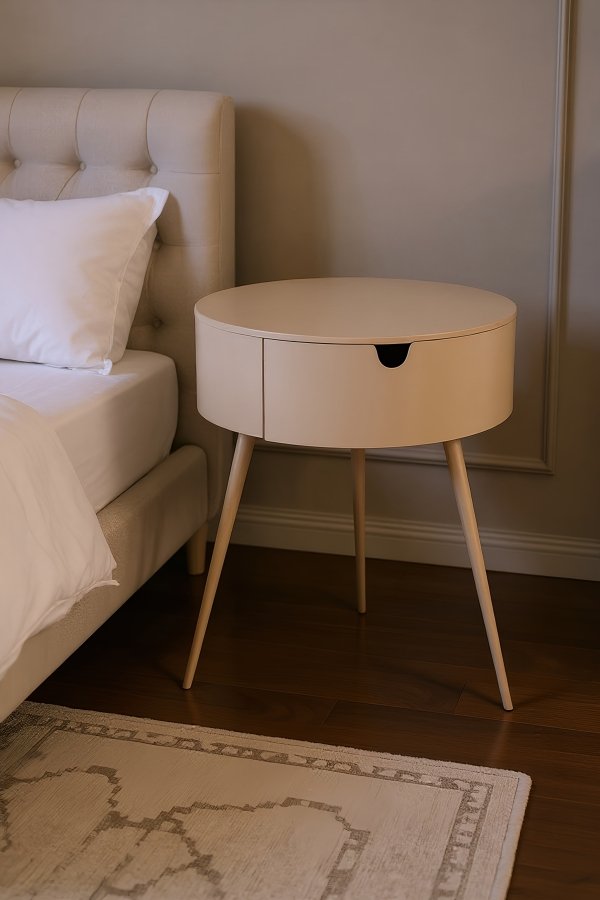 Bali Iron Side Table | Nightstand - Image 2