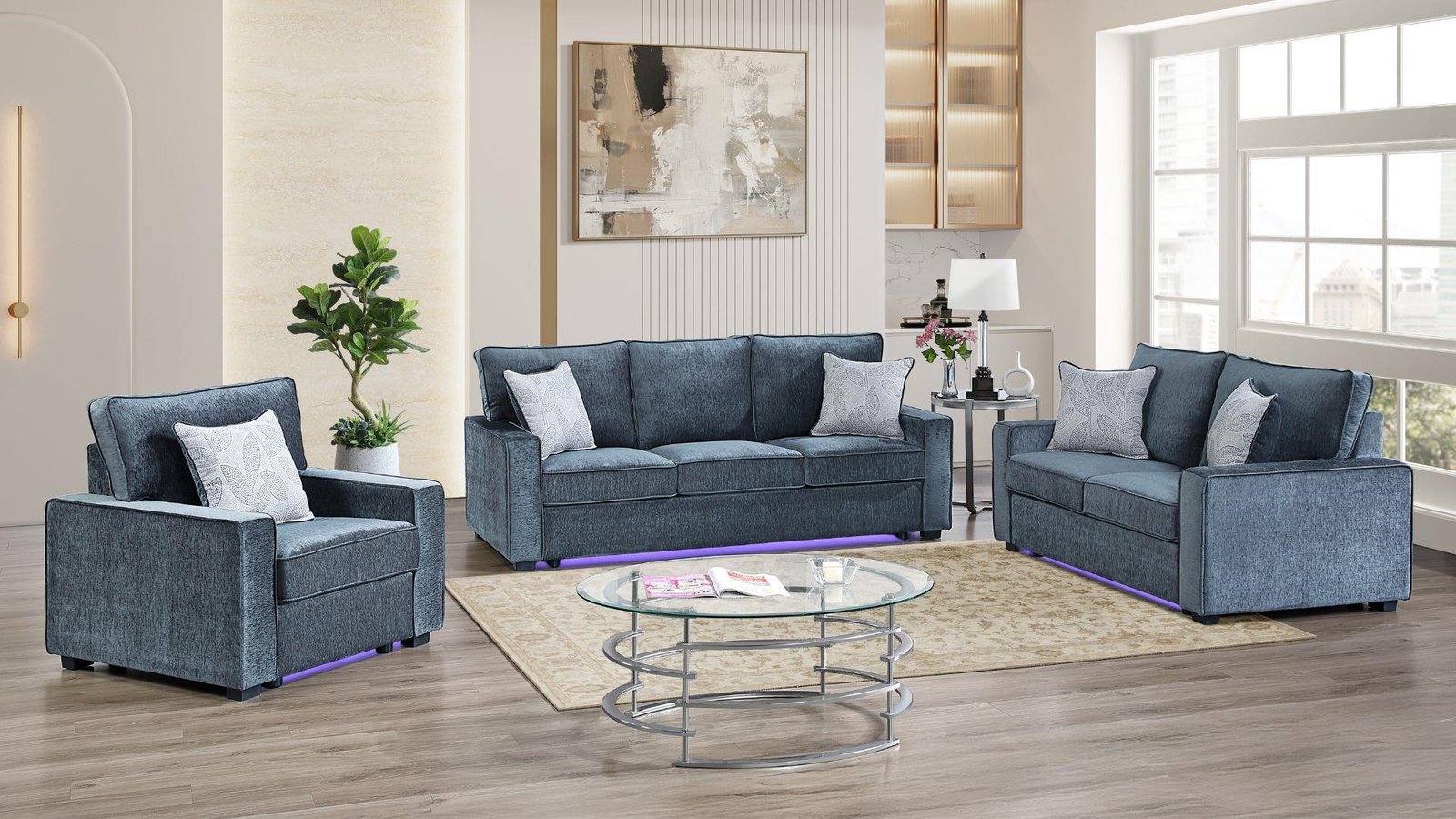 RITA SOFA IN NAVY