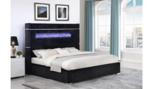 2215 BLACK KING BED