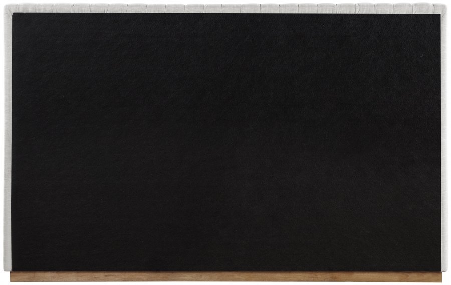 Logan Linen Textured Fabric Upholstered Bed - Image 5