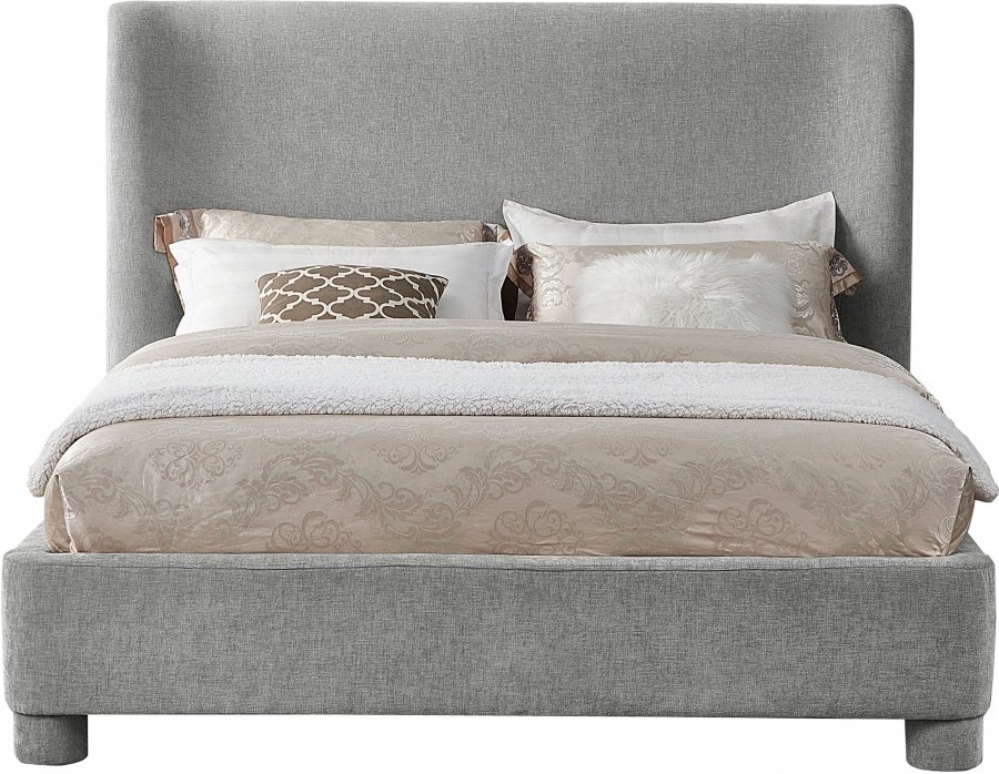 Penny Chenille Fabric Upholstered Bed - Image 3