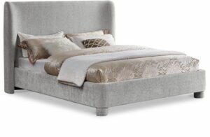 Penny Chenille Fabric Upholstered Bed
