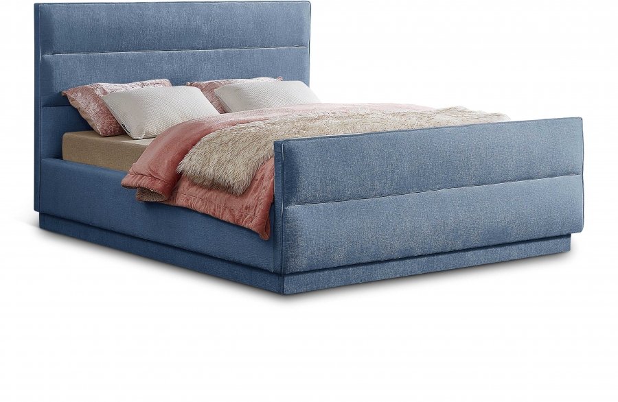 Paxton Chenille Fabric Upholstered Bed