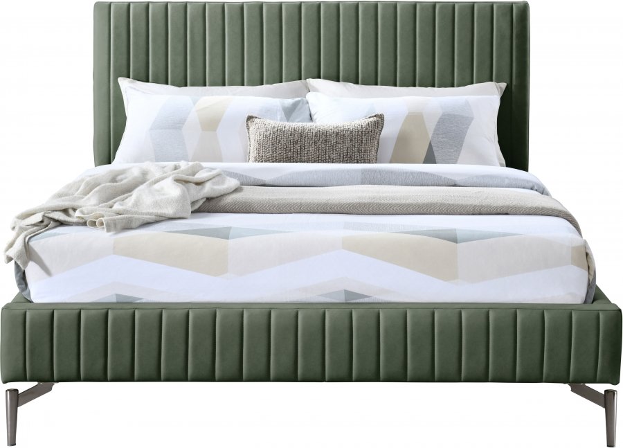 Gallo Vegan Leather Upholstered Bed - Image 3