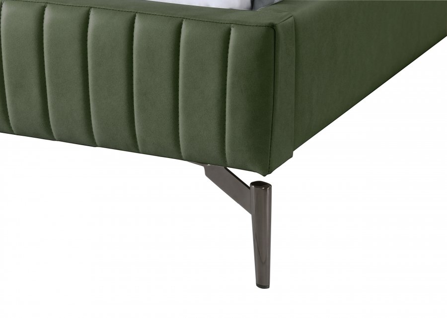 Gallo Vegan Leather Upholstered Bed - Image 7