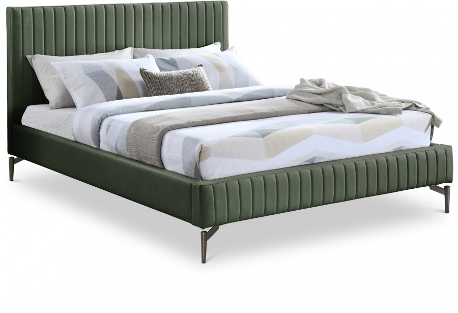 Gallo Vegan Leather Upholstered Bed