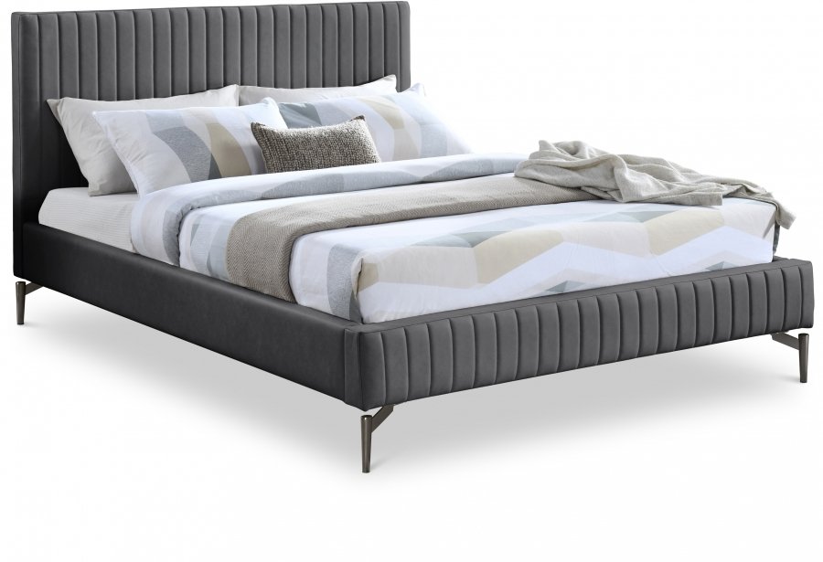 Gallo Vegan Leather Upholstered Bed