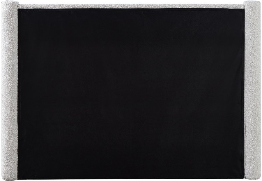 Elias Boucle Fabric Upholstered Bed - Image 6
