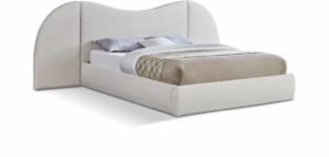 Everest Boucle Fabric Upholstered Bed
