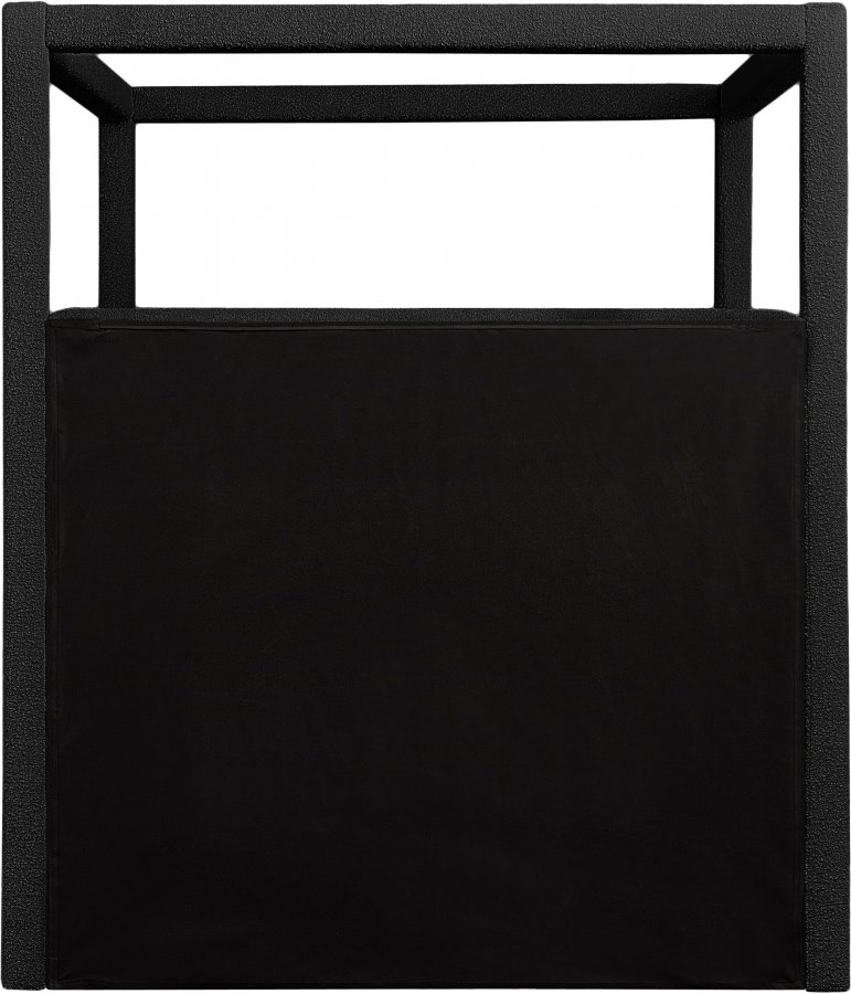 Eden Boucle Fabric Upholstered Bed - Image 5