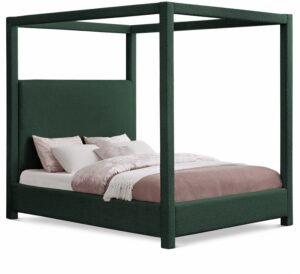 Eden Boucle Fabric Upholstered Bed