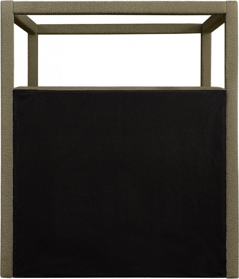 Eden Boucle Fabric Upholstered Bed - Image 5