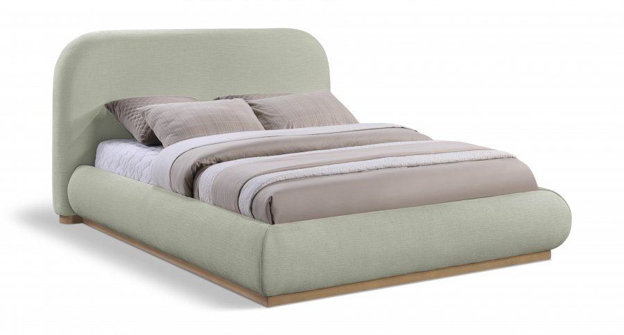 Vaughn Chenille Fabric Upholstered Bed