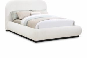 Vaughn Boucle Fabric Upholstered Bed