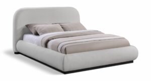 Vaughn Chenille Fabric Upholstered Bed
