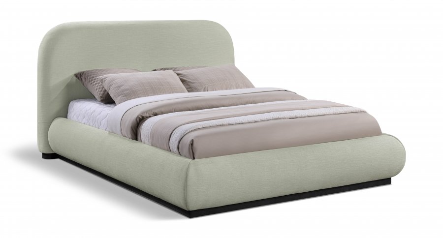 Vaughn Chenille Fabric Upholstered Bed