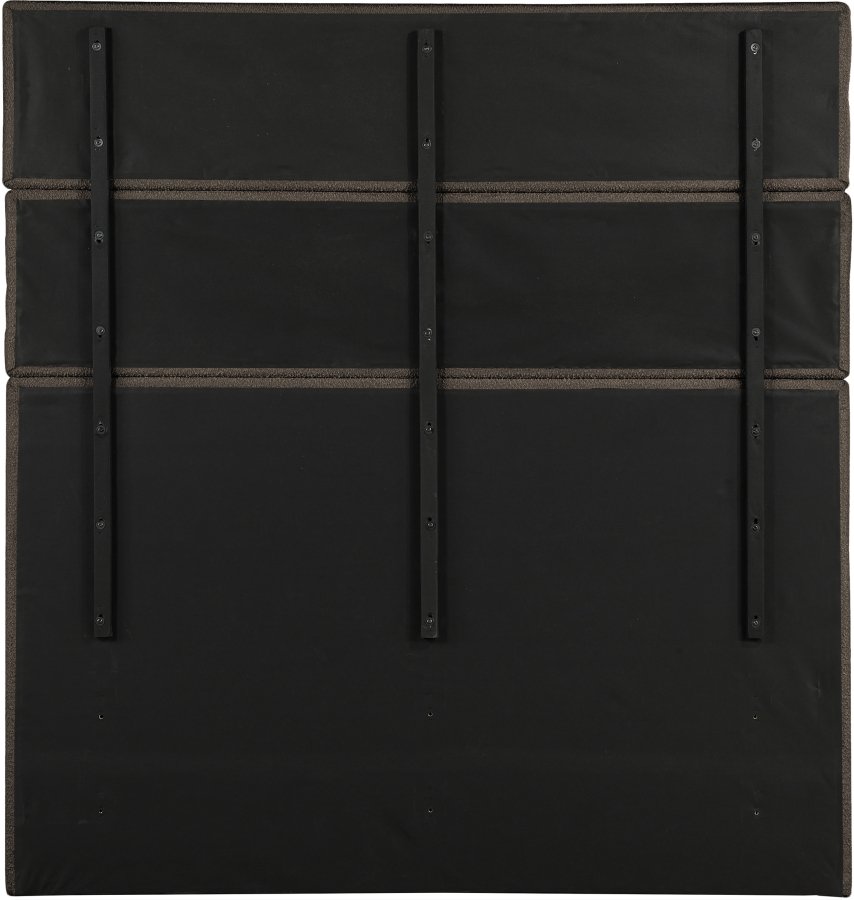 Adam Boucle Fabric Upholstered Bed - Image 5