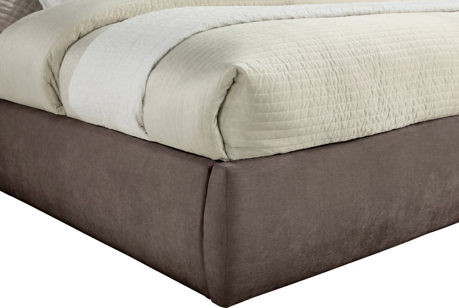 Adam Chenille Fabric Upholstered Bed - Image 6