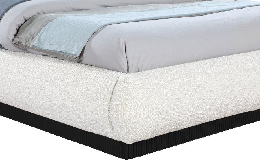 Rigby Boucle Fabric Upholstered Bed - Image 6