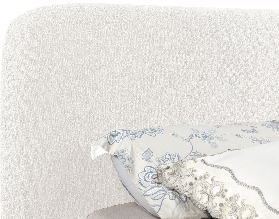 Rigby Boucle Fabric Upholstered Bed - Image 7