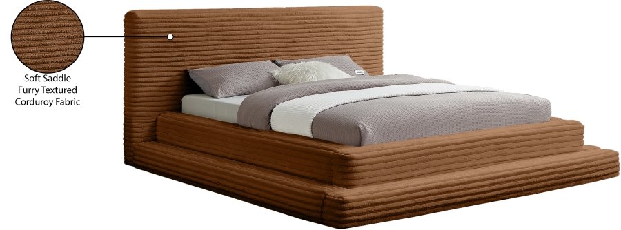 Drew Corduroy Fabric Upholstered Bed - Image 8