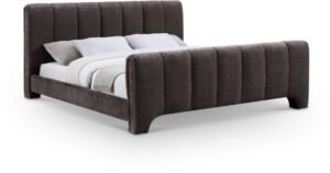 Camila Chenille Fabric Upholstered Bed