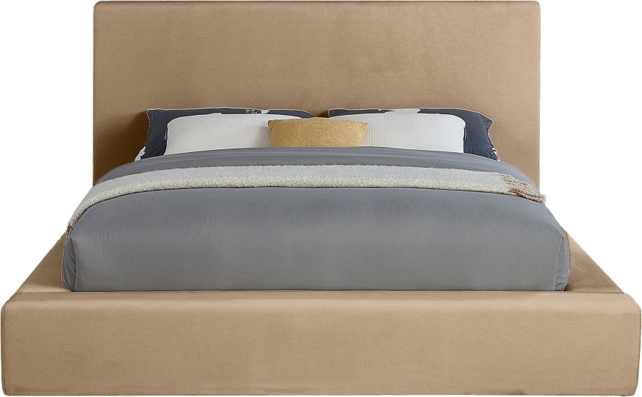 Dorian Velvet Upholstered Bed - Image 3