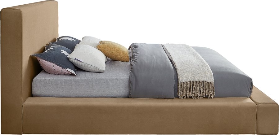 Dorian Velvet Upholstered Bed - Image 4