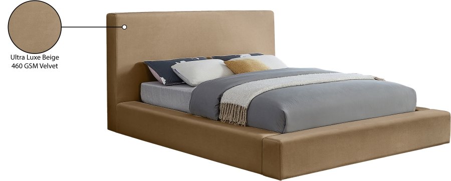 Dorian Velvet Upholstered Bed - Image 8