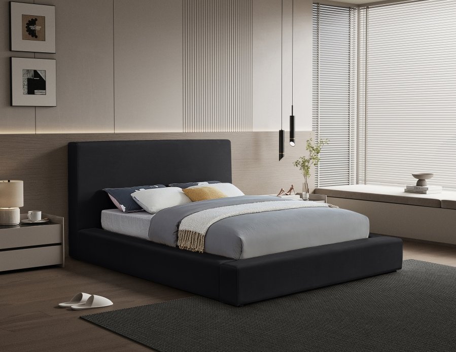 Dorian Velvet Upholstered Bed - Image 2