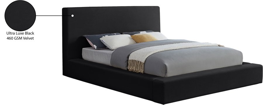 Dorian Velvet Upholstered Bed - Image 8