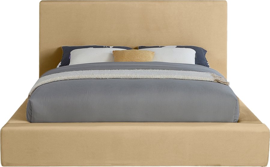 Dorian Velvet Upholstered Bed - Image 3