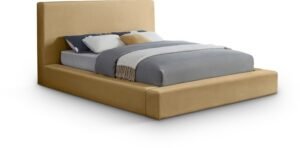 Dorian Velvet Upholstered Bed