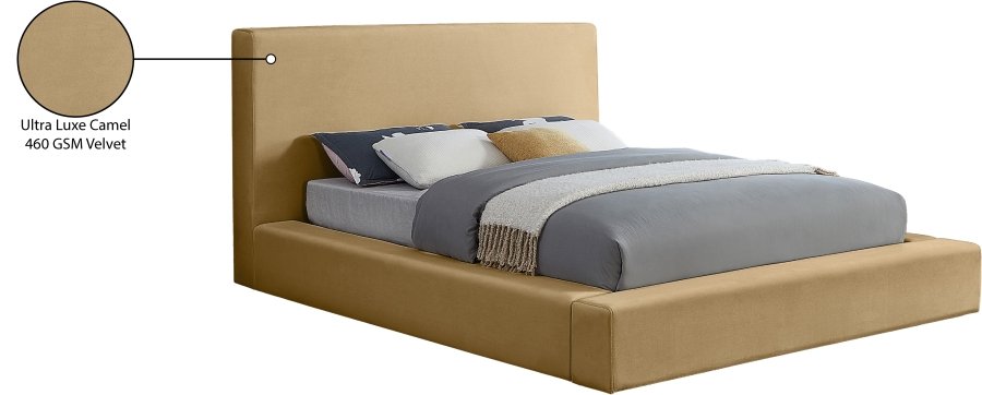 Dorian Velvet Upholstered Bed - Image 8