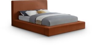 Dorian Velvet Upholstered Bed