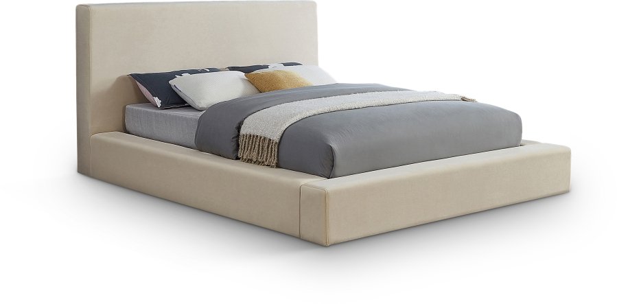 Dorian Velvet Upholstered Bed