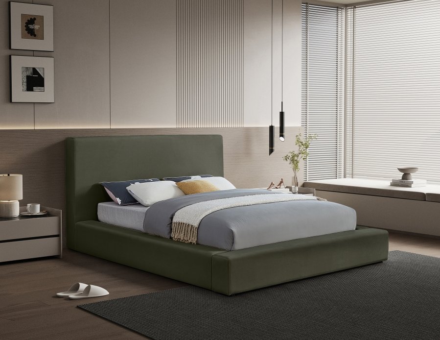 Dorian Velvet Upholstered Bed - Image 2