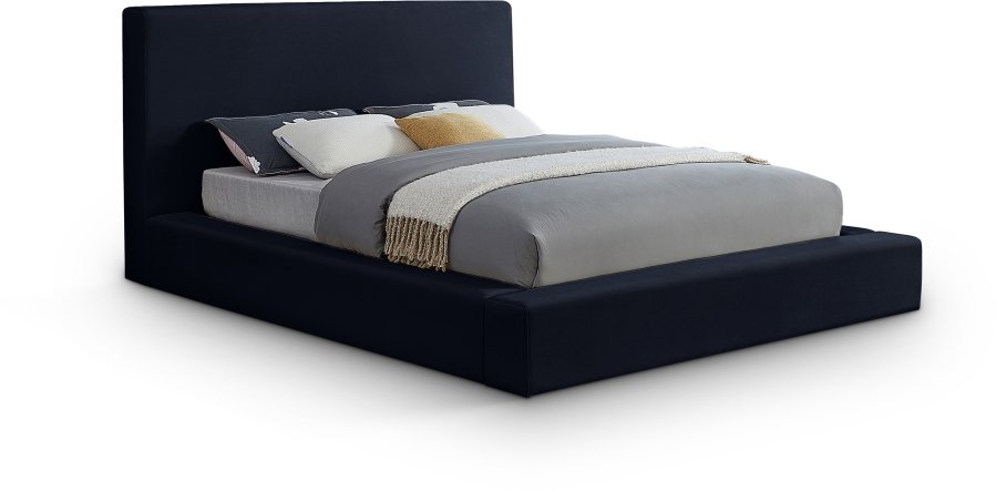 Dorian Velvet Upholstered Bed