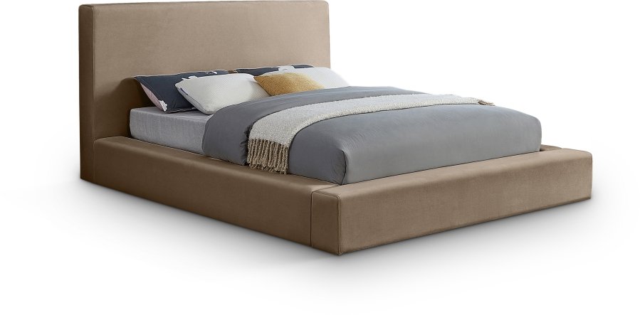 Dorian Velvet Upholstered Bed