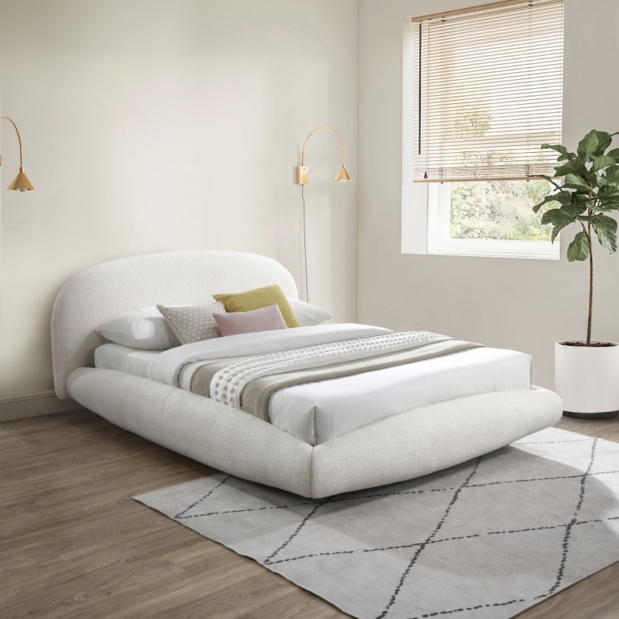 Genesis Teddy Fabric Upholstered Floating Bed - Image 2