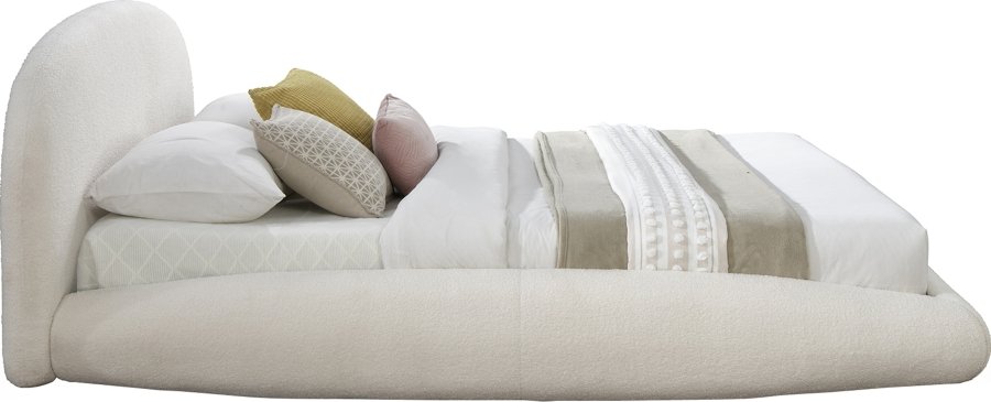 Genesis Teddy Fabric Upholstered Floating Bed - Image 4