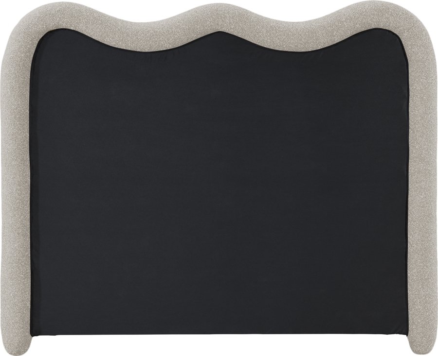 Gavin Chenille Fabric Upholstered Bed - Image 5
