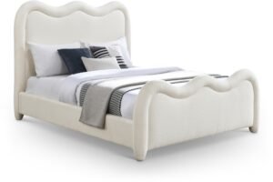 Gavin Chenille Fabric Upholstered Bed