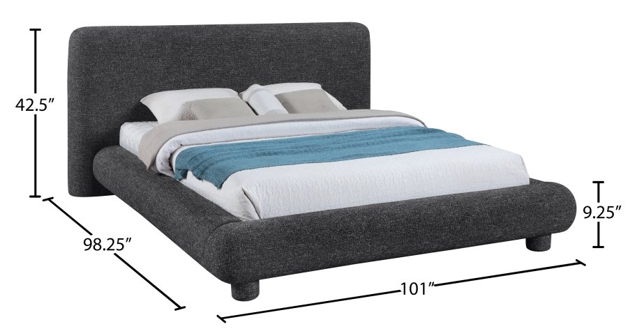 Blair Fabric Upholstered Bed - Image 9