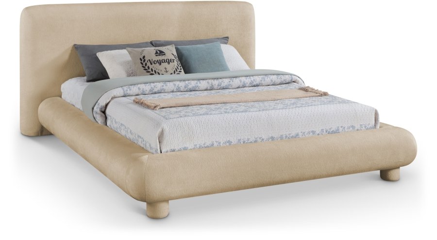 Blair Chenille Fabric Upholstered Bed